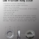 NS Low friction rings 21х10 set of 4 pcs