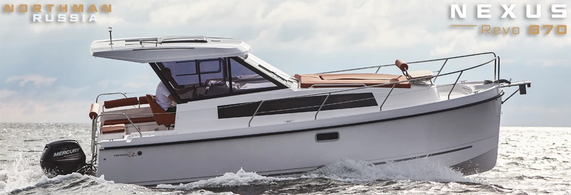 Моторные яхты Nexus 870 Revo