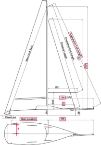 custom spinnaker order measurements